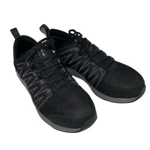 Reebok Astroride Work Shoes‎ Mens Black 8 M Steel Toe Low Top Sneaker Safety
